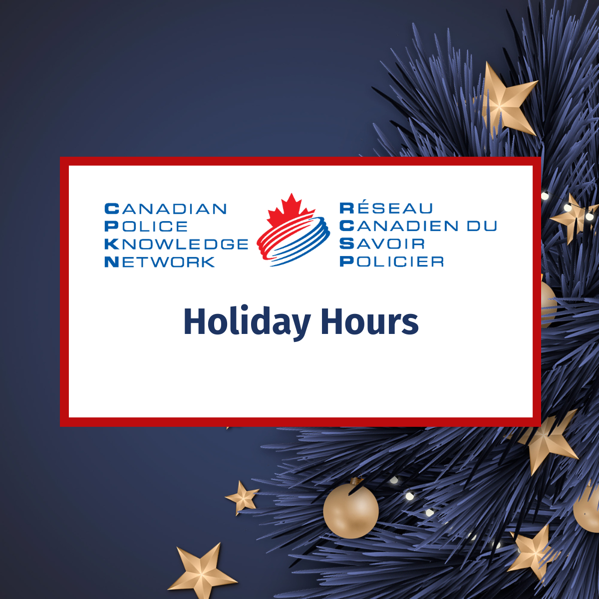 CPKN | Holiday Hours 2025
