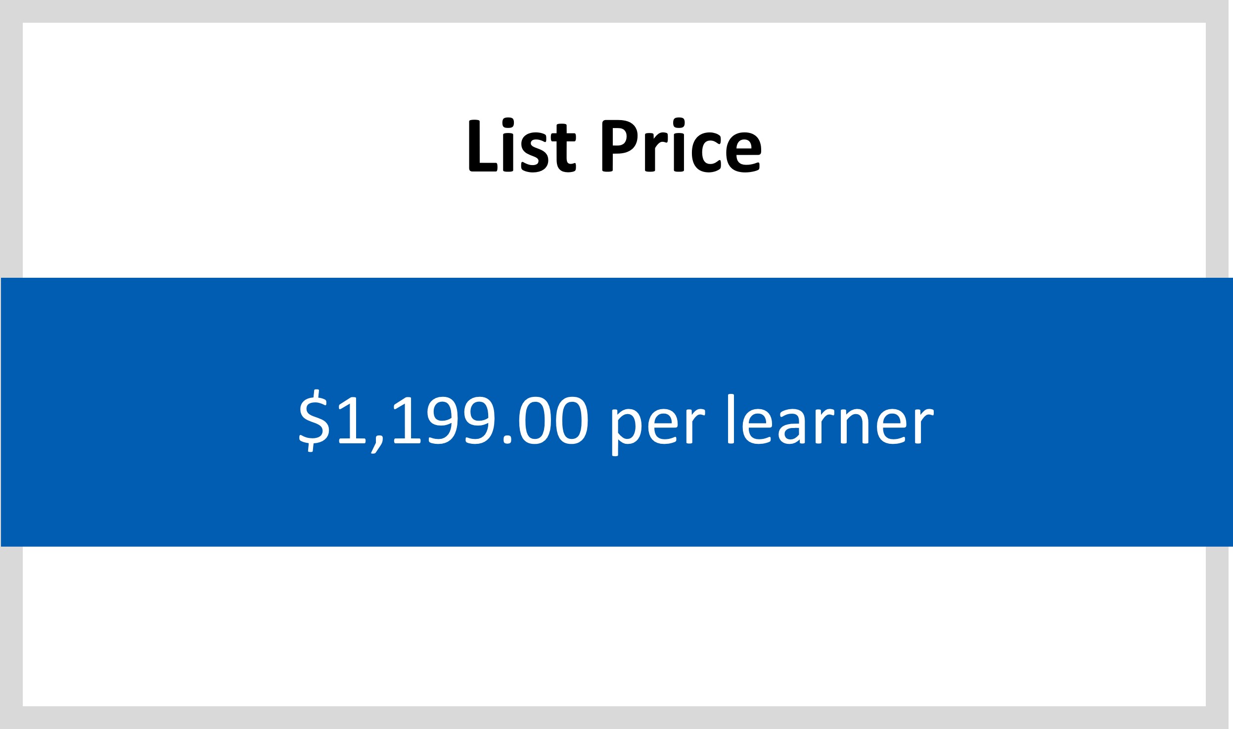 ccl list price